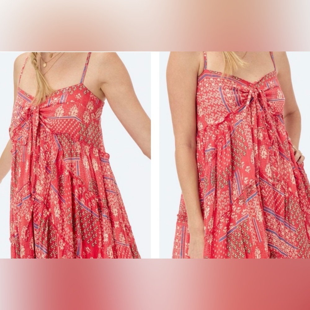 Lovestitch boho high low maxi dress M - Picture 3 of 12